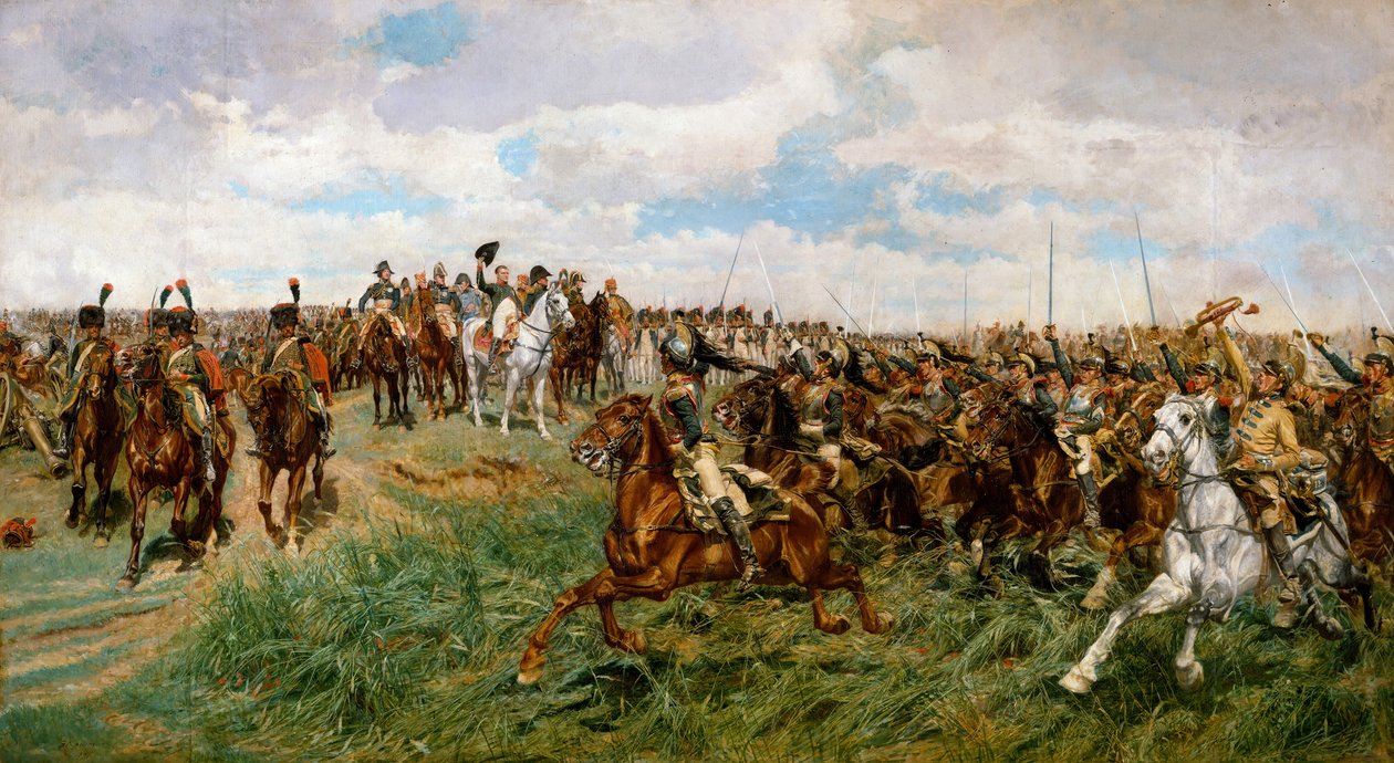 1807, Friedland, ca. 1861-75. af Jean Louis Ernest Meissonier