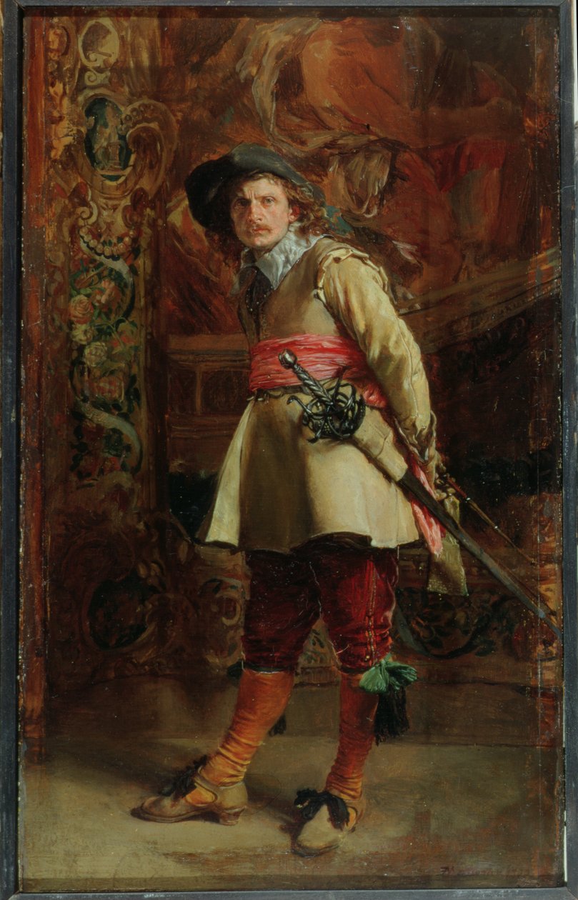 Musketeer, 1870 af Jean Louis Ernest Meissonier
