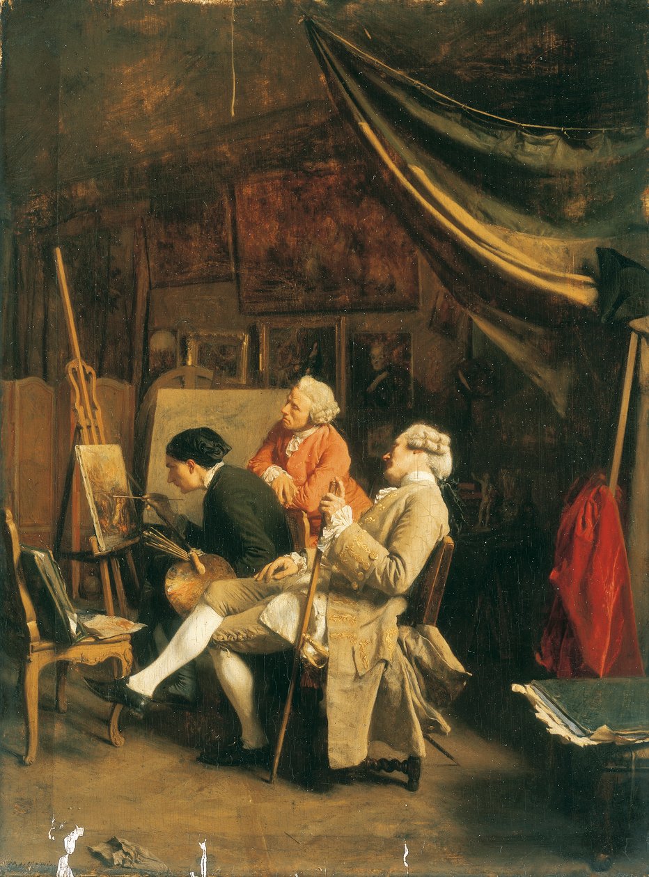 Amatørmalerne af Jean Louis Ernest Meissonier