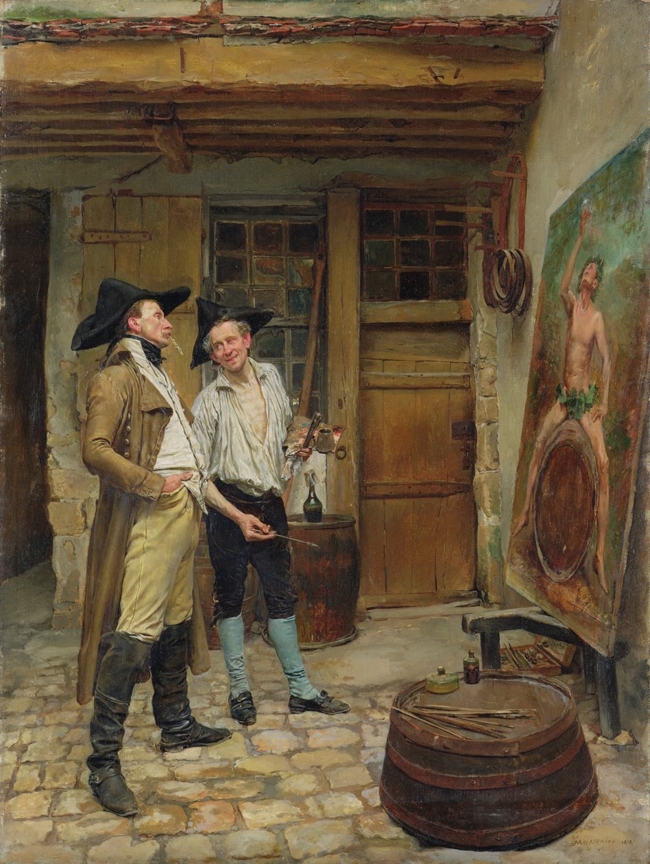 Skiltemaleren, 1872 af Jean Louis Ernest Meissonier