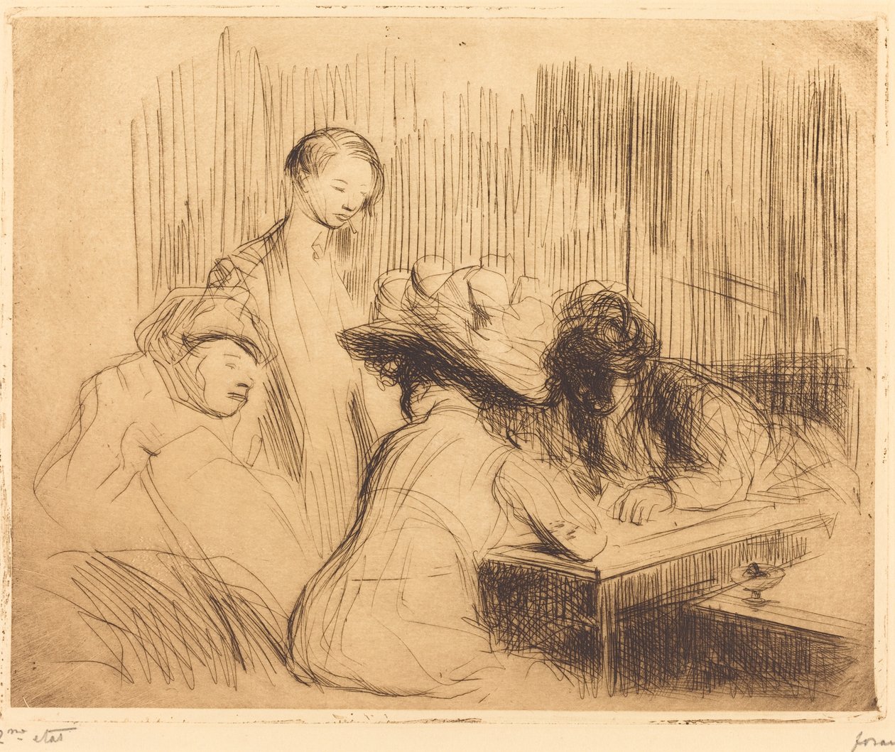 Et dyk ved Montmartre af Jean Louis Forain