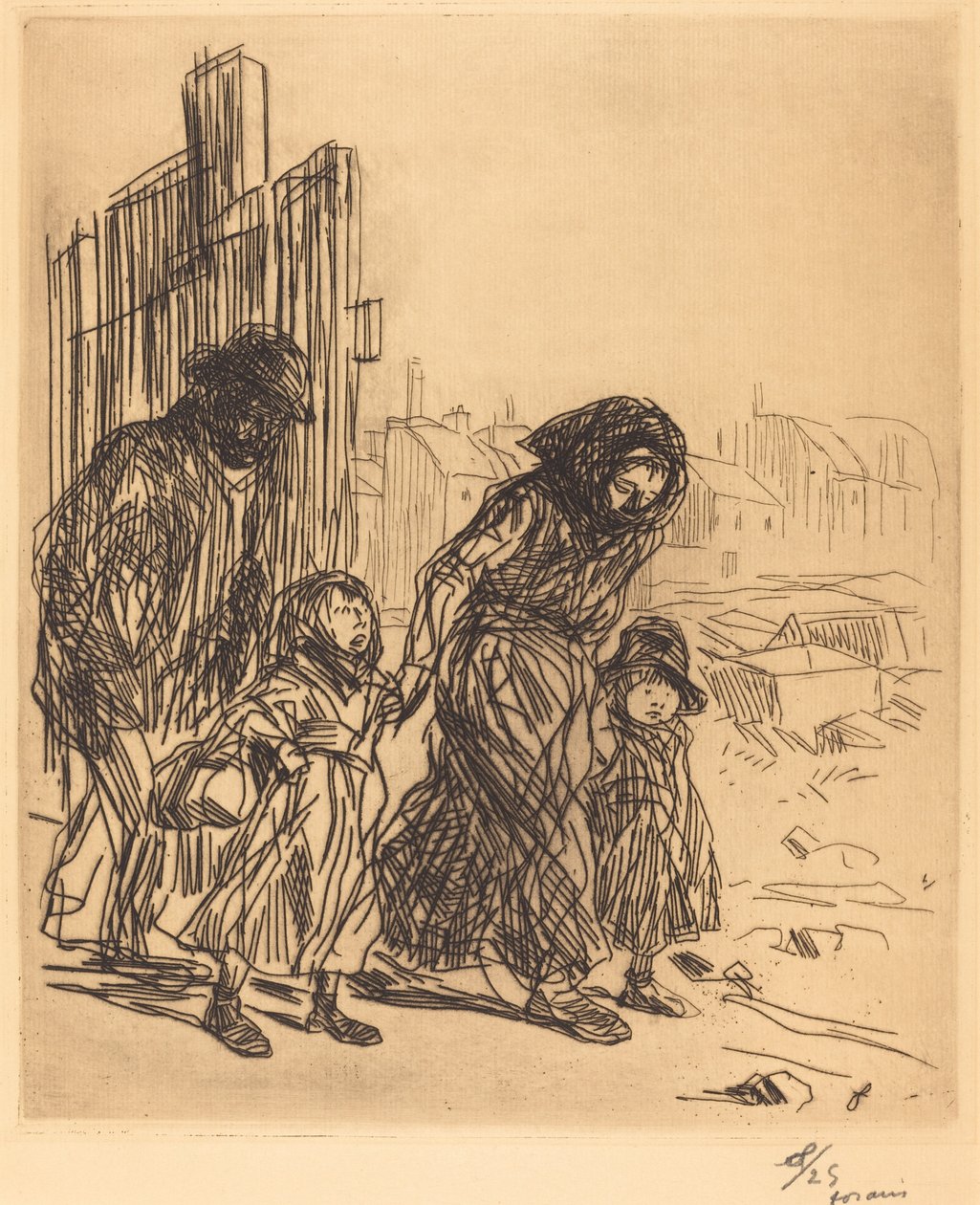 Efter Anfaldet af Jean Louis Forain