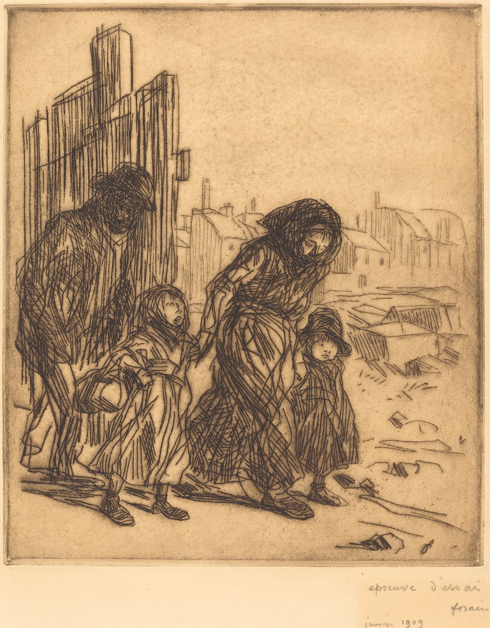 Efter Anfaldet af Jean Louis Forain