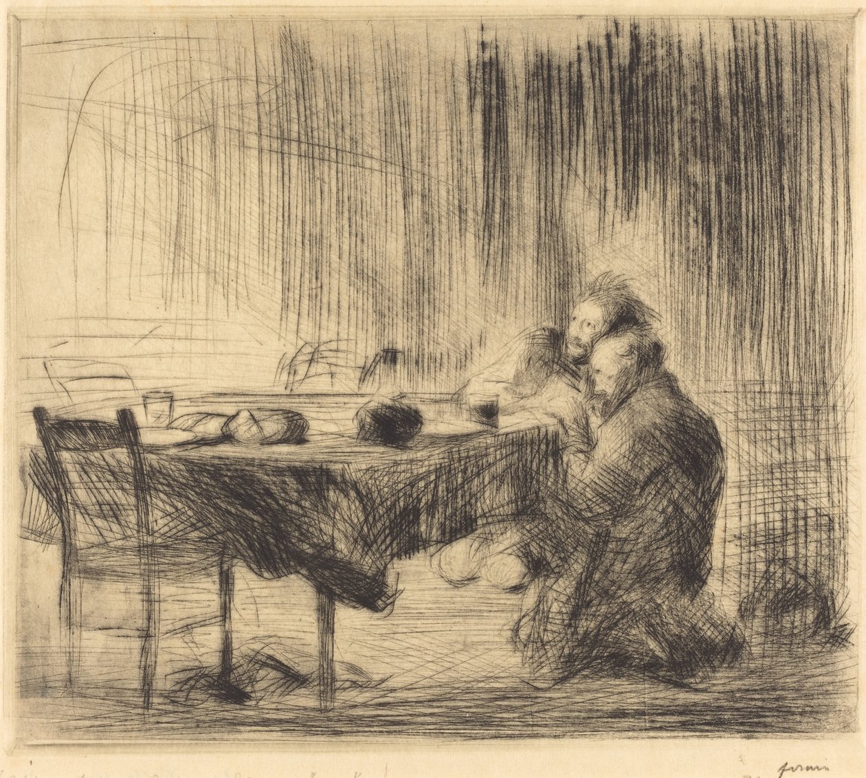 Efter visionen (anden plade) af Jean Louis Forain