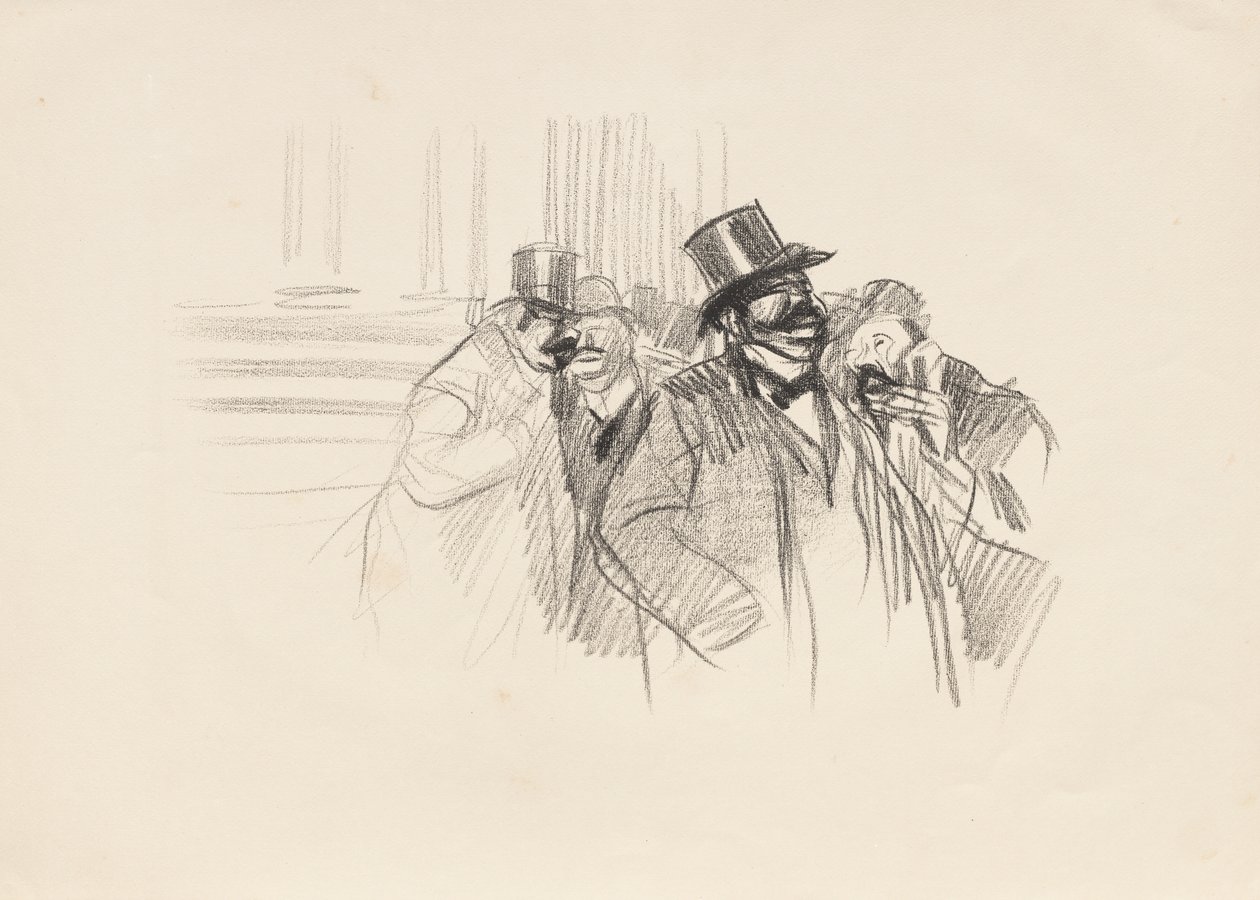 På Børsen af Jean Louis Forain