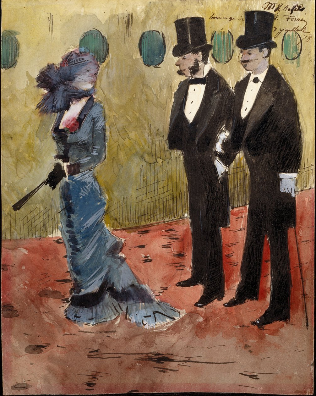 På teatret af Jean Louis Forain