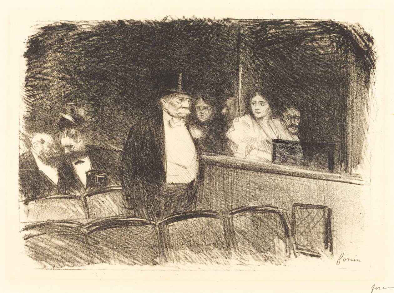 På Teatret af Jean Louis Forain