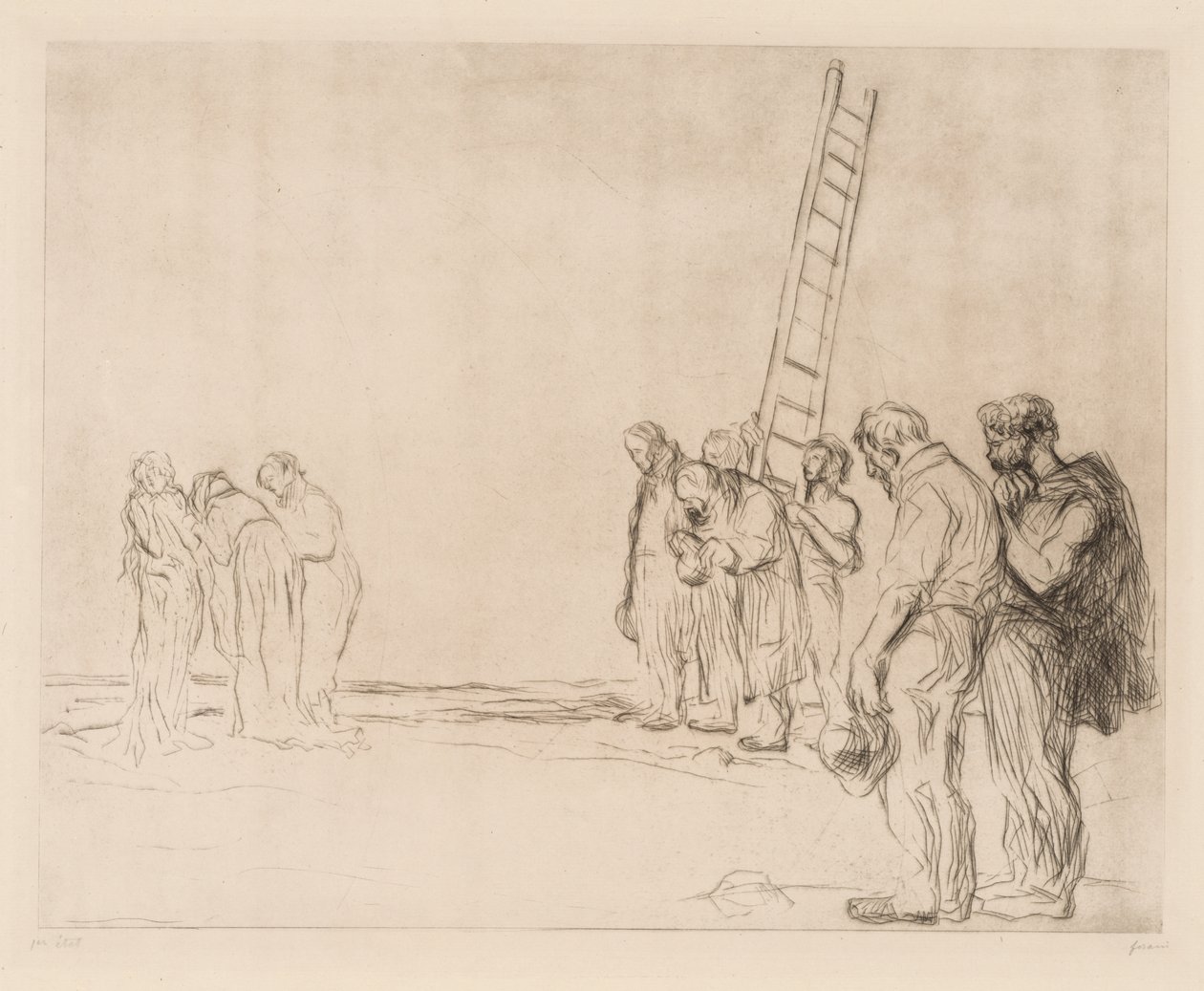 Golgata. af Jean Louis Forain