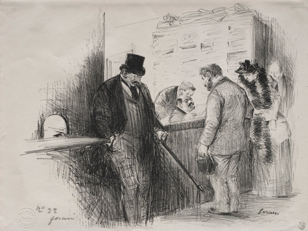 På Huissler. af Jean Louis Forain