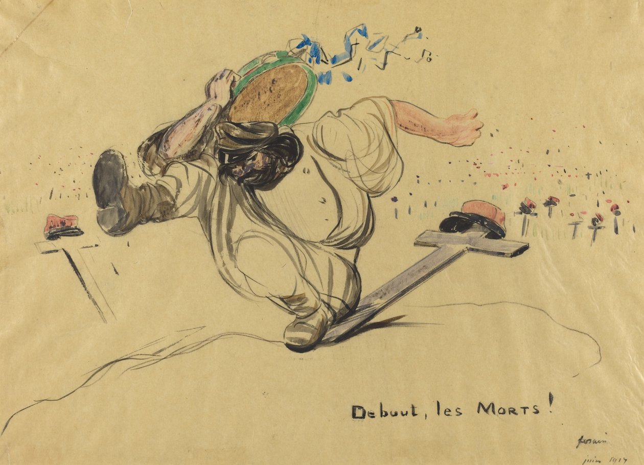 Stå op, de døde! af Jean Louis Forain
