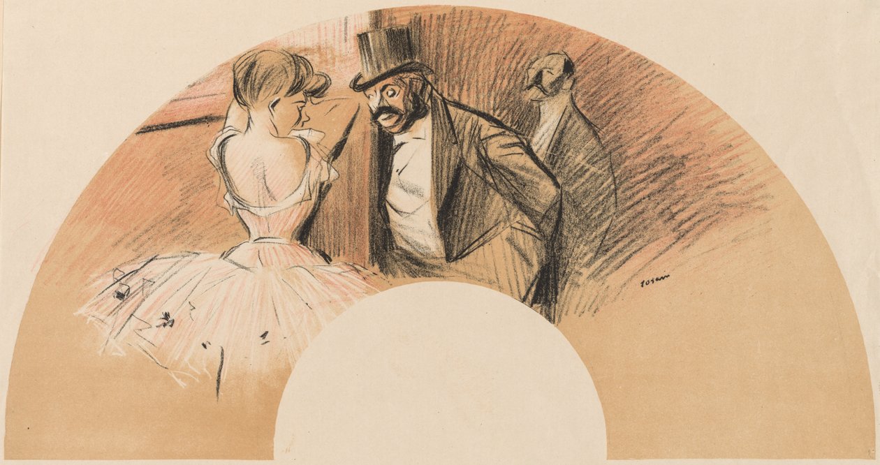 Eventtail Bal Gavarni. af Jean Louis Forain