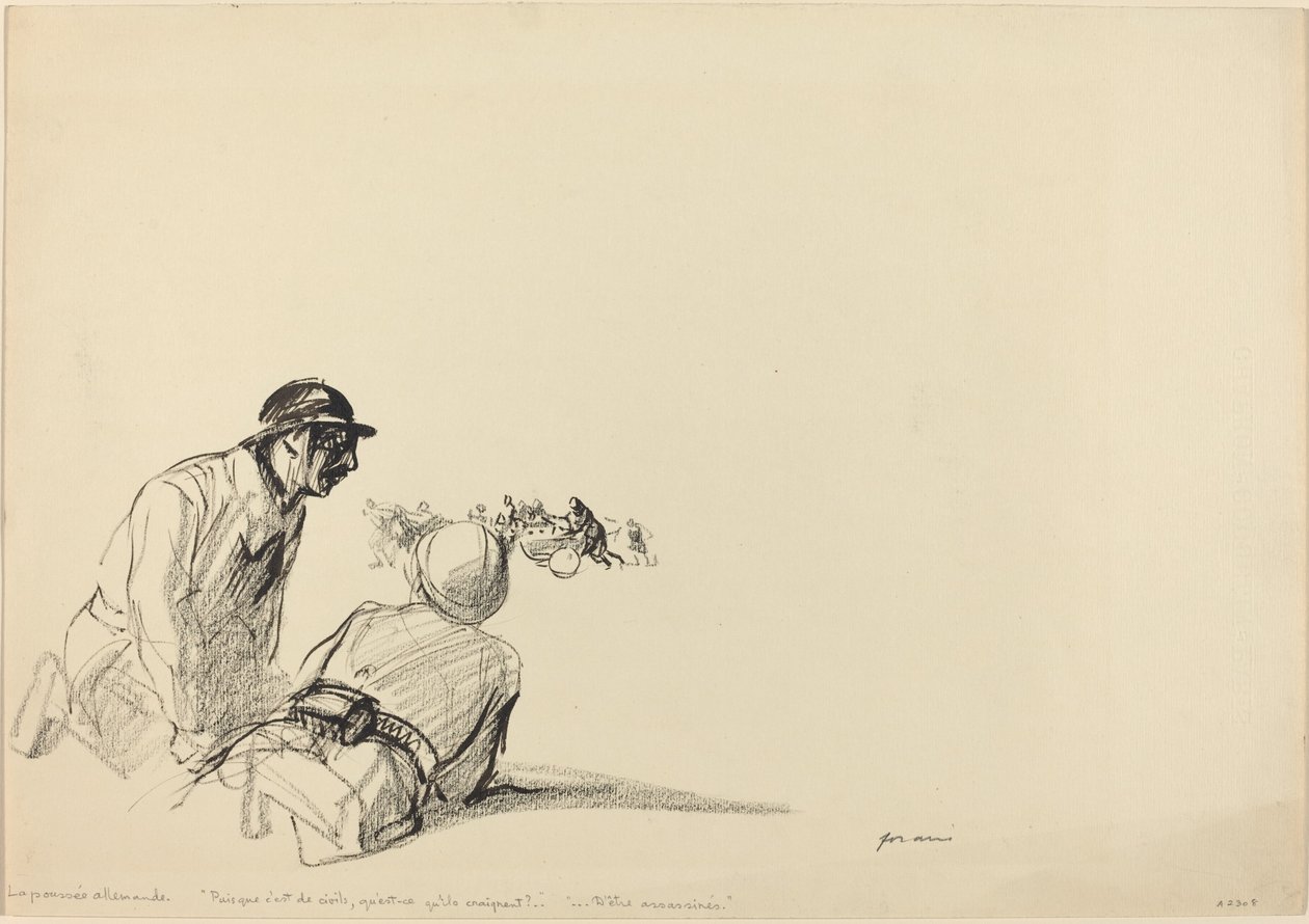 Tysk forskud af Jean Louis Forain