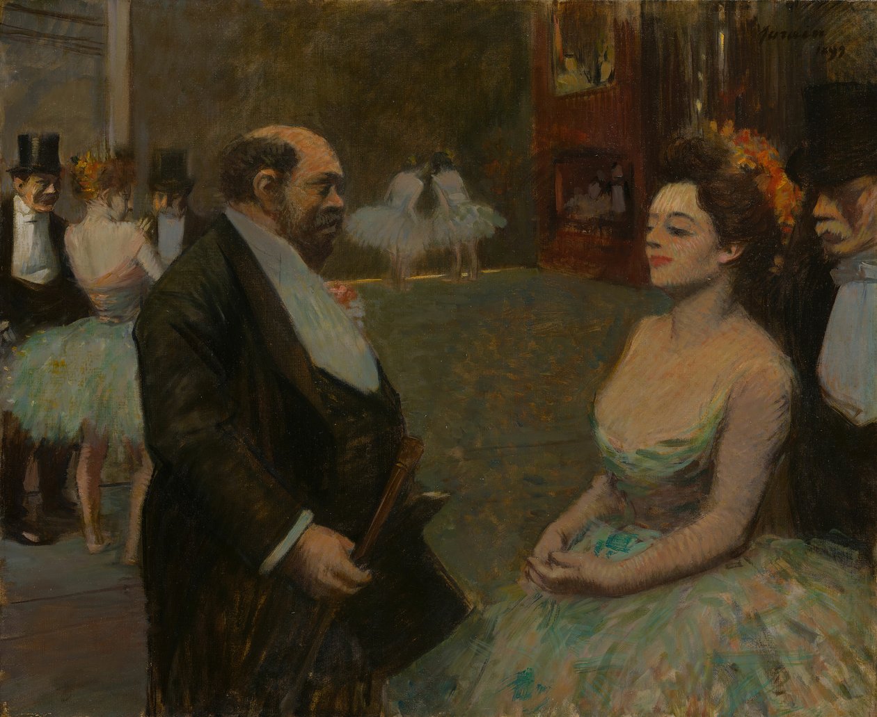 I vingerne, 1899. af Jean Louis Forain