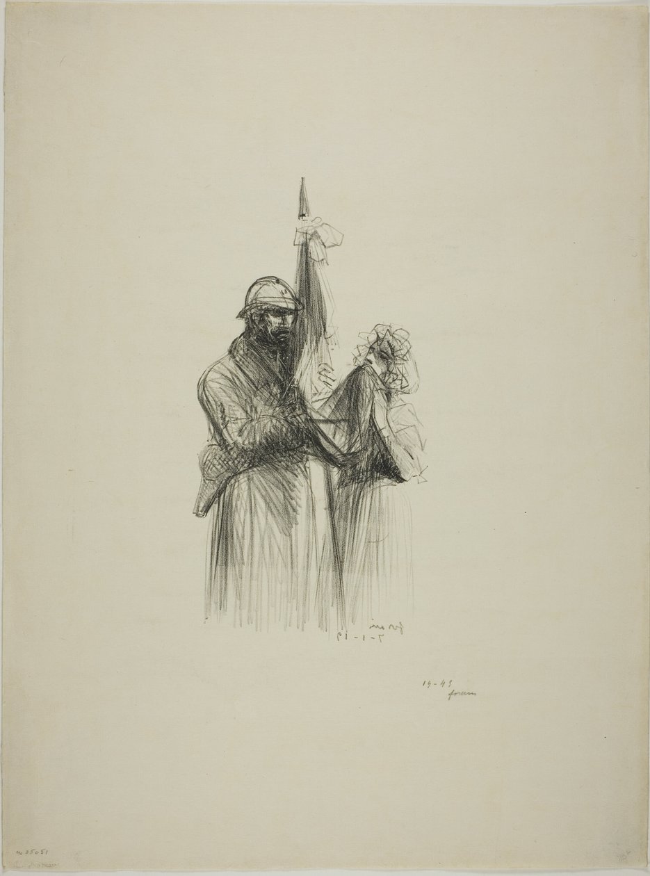 Kysser flaget af Jean Louis Forain