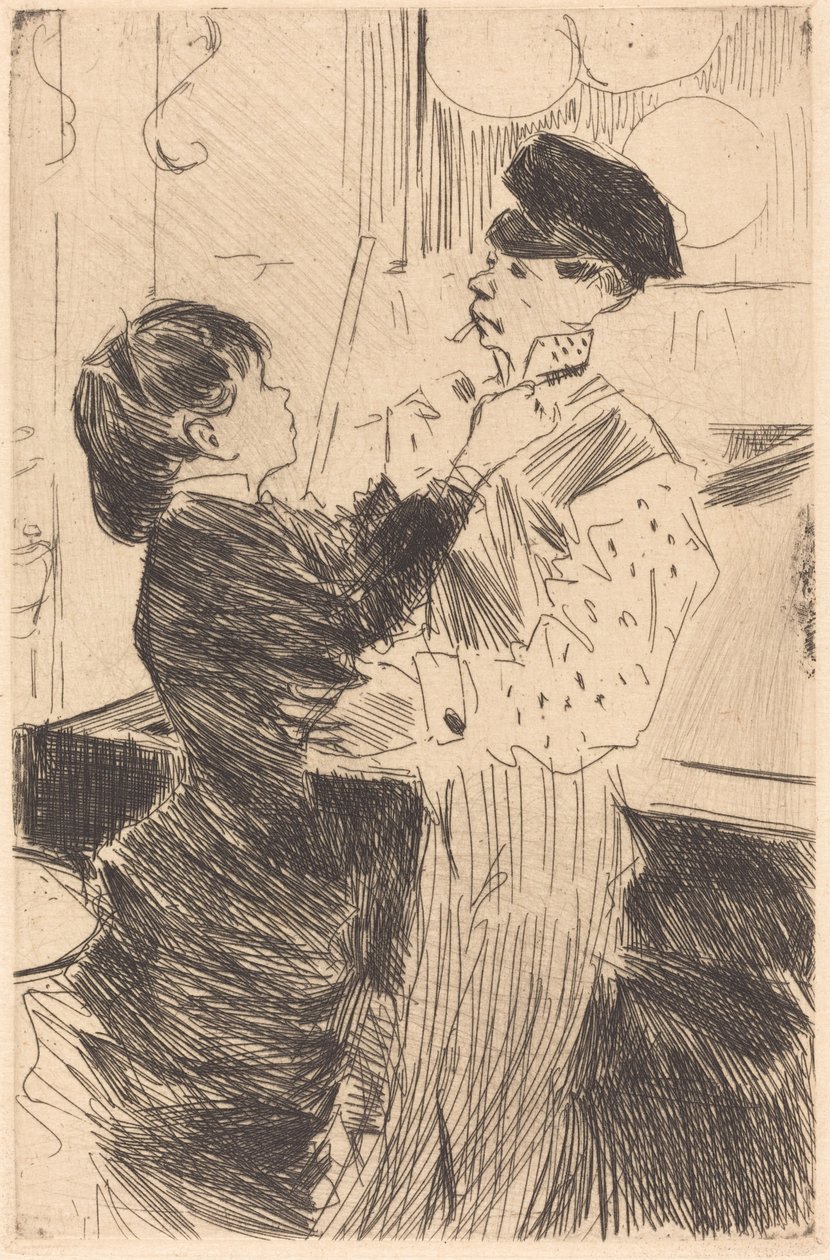 Knyt Cravat af Jean Louis Forain