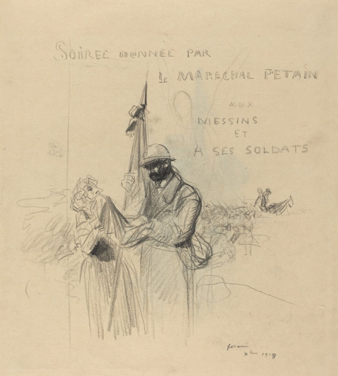 Flagets kys af Jean Louis Forain