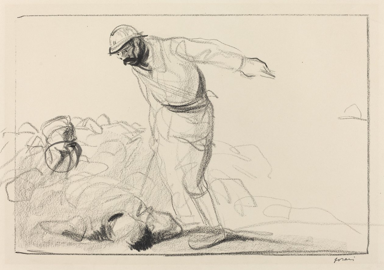 Lost Illusions, sandsynligvis 1918. af Jean Louis Forain