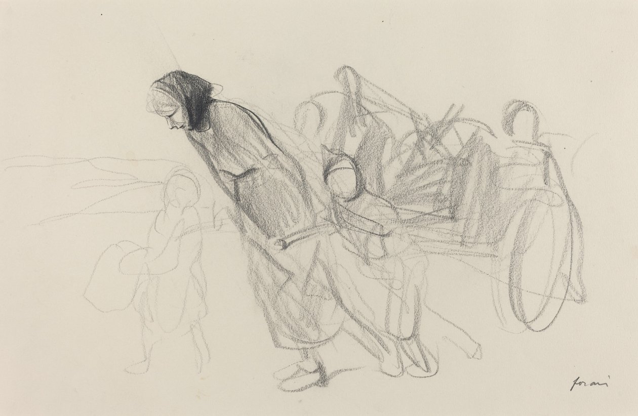 Flygtninge af Jean Louis Forain