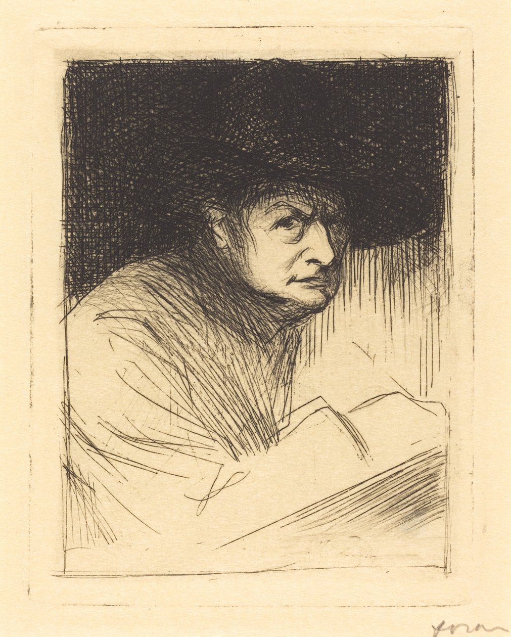 Selvportræt af Jean Louis Forain