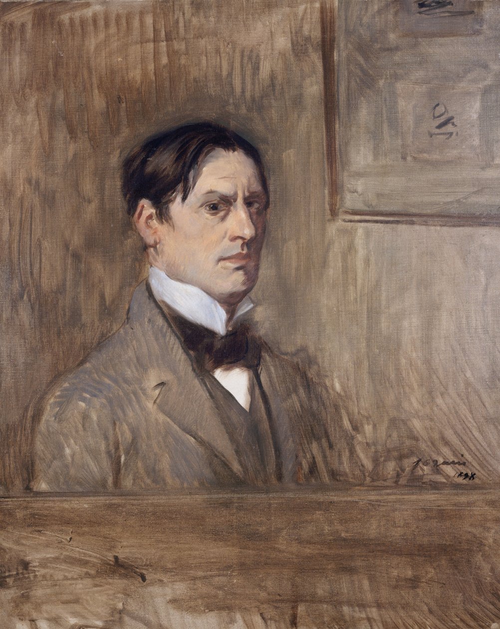 Selvportræt, 1898. af Jean Louis Forain