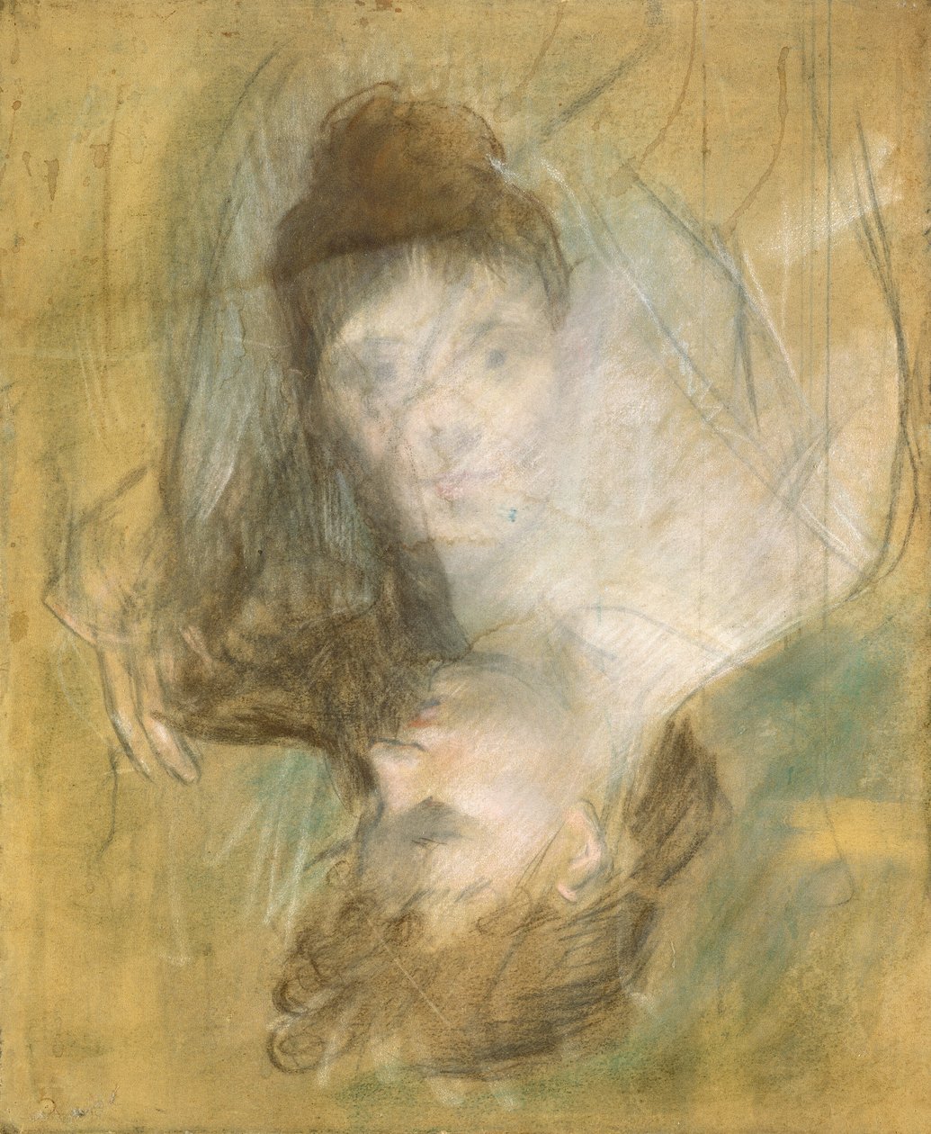 Skitse af en kvinde af Jean Louis Forain