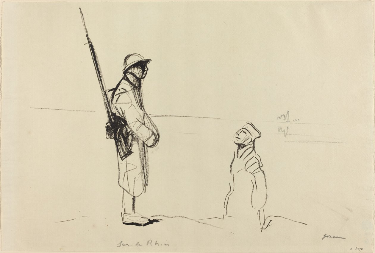 Ved Rhinen af Jean Louis Forain