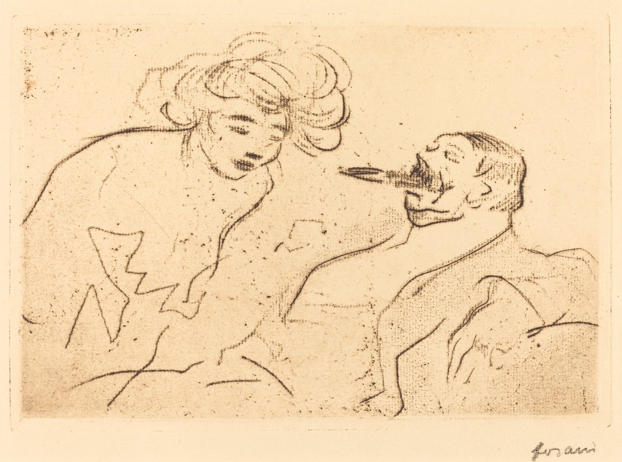 Den store cigar af Jean Louis Forain