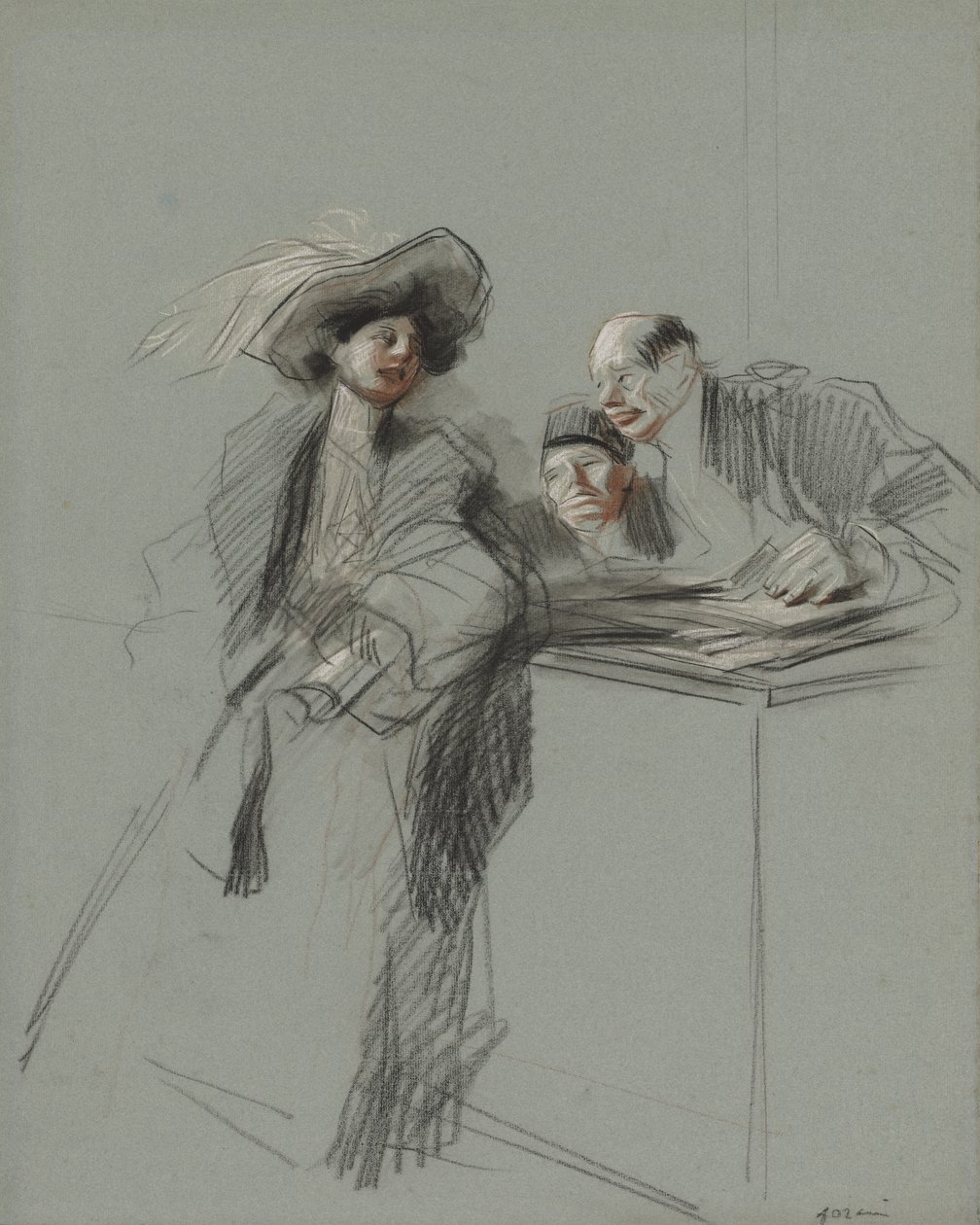 Klienten af Jean Louis Forain
