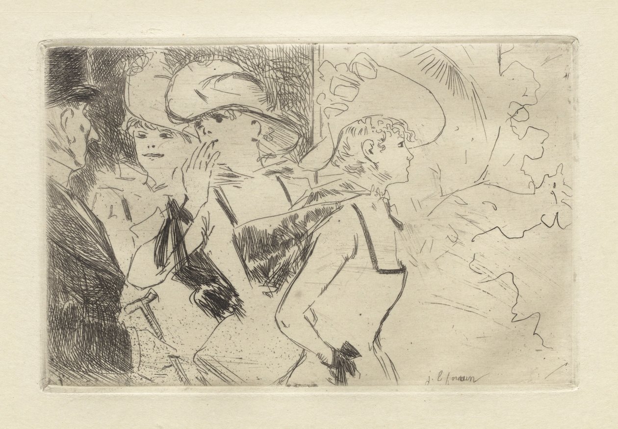 Folies-Bergere, ca. 1880-86. af Jean Louis Forain