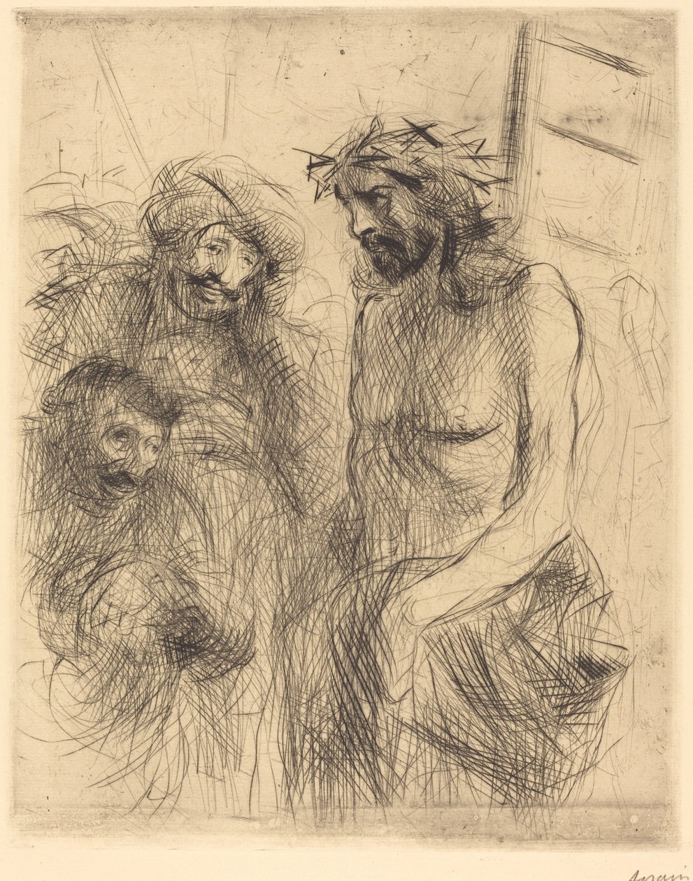 Kristi hån af Jean Louis Forain
