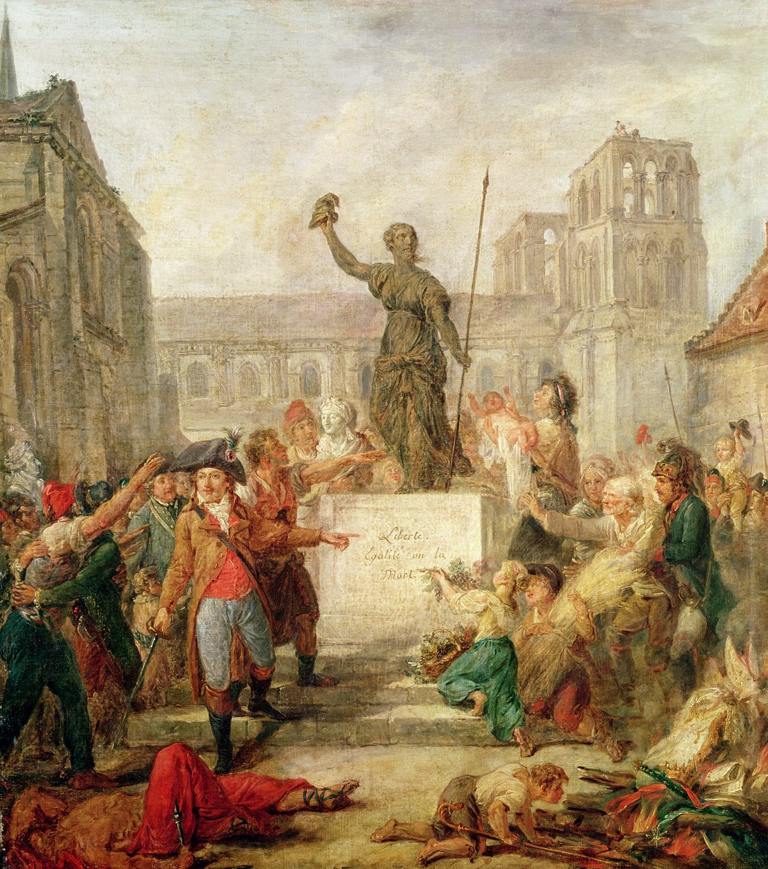 Frihedseden af Jean Louis Joseph Hoyer