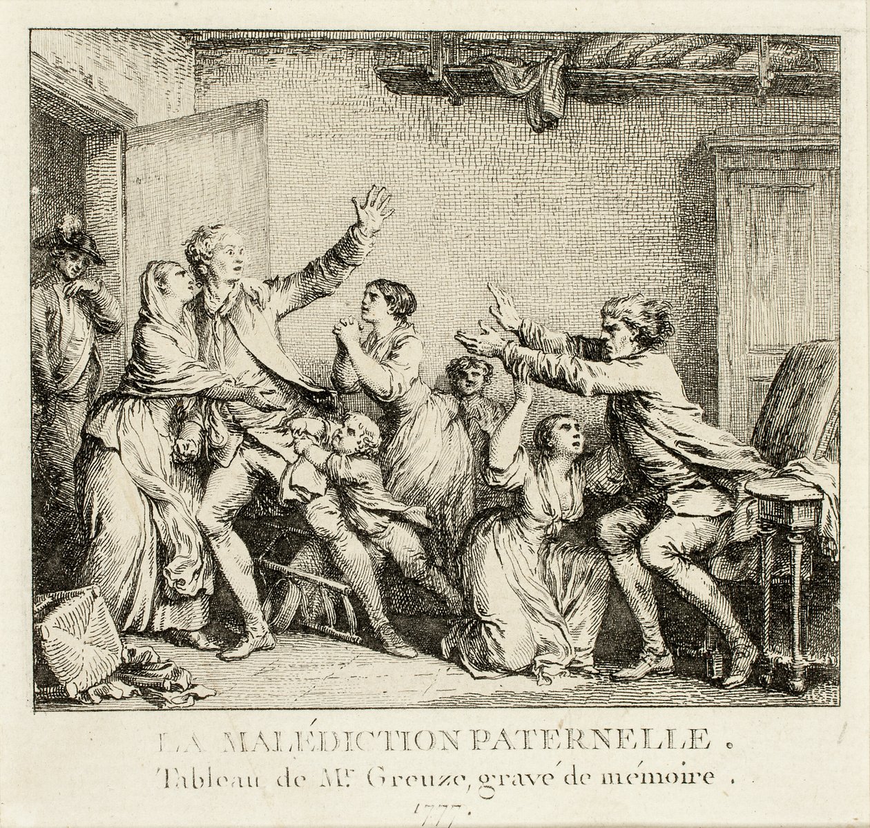 Faderens forbandelse af Jean Michel Moreau