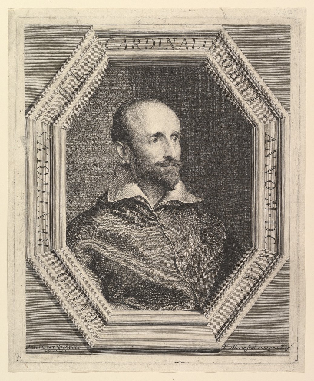 Kardinal Bentivoglio. af Jean Morin