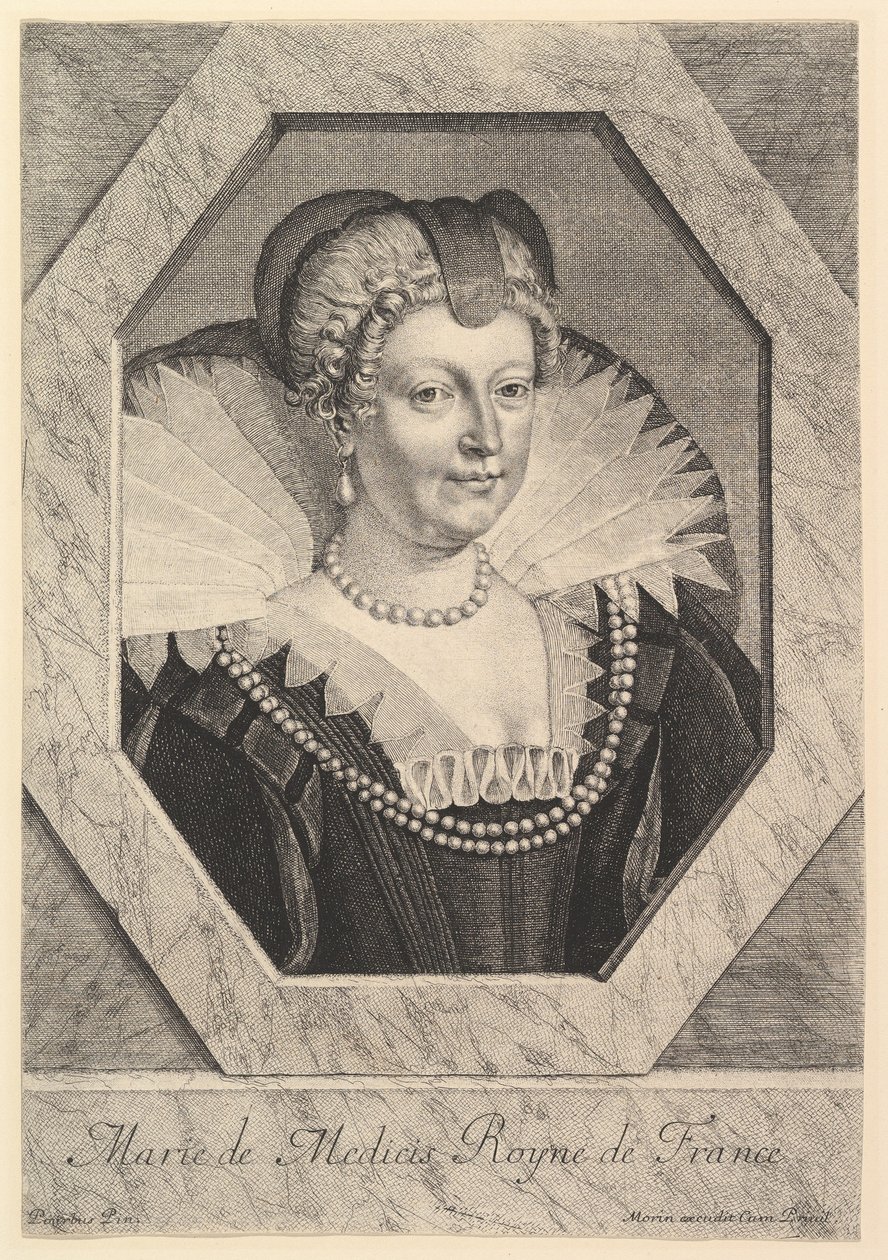 Marie de Medici, reine de France. af Jean Morin