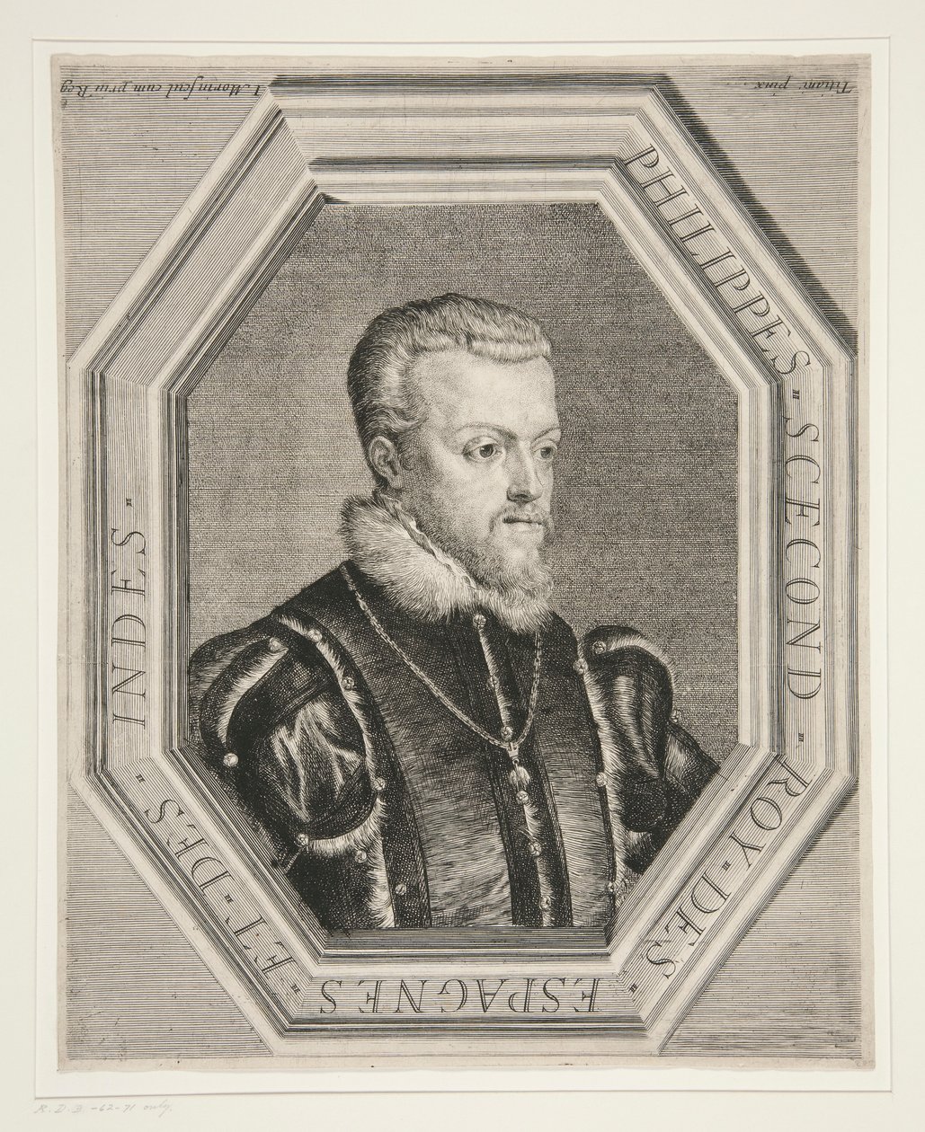 Filip II af Spanien af Jean Morin