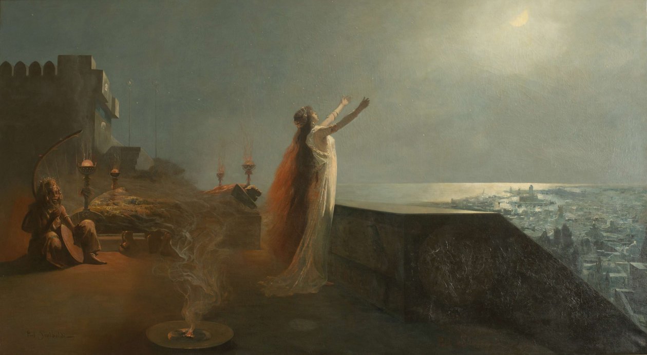 Salammbô, 1885. af Jean Paul Sinibaldi