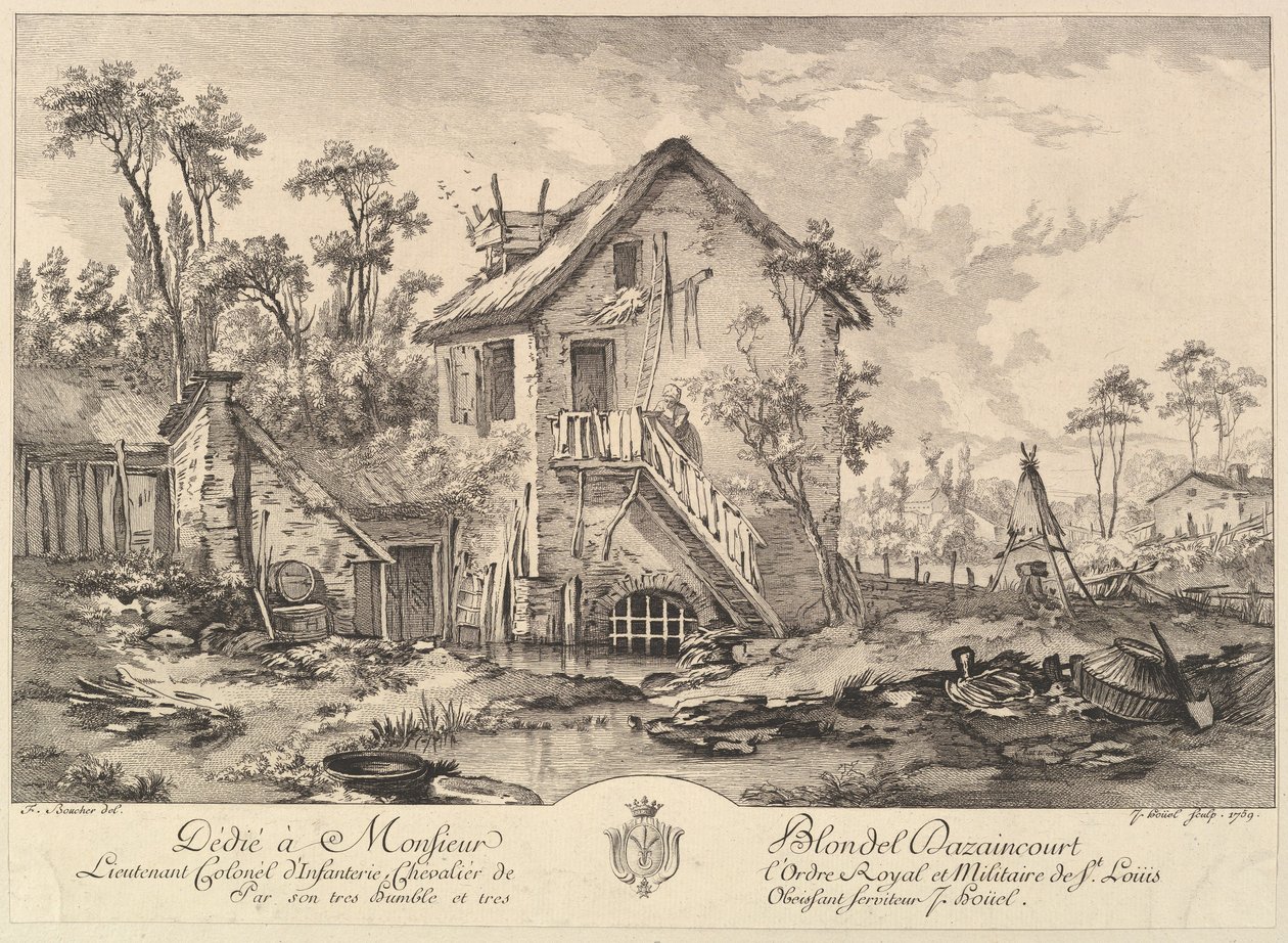 Landskab, 1759. af Jean Pierre Houel