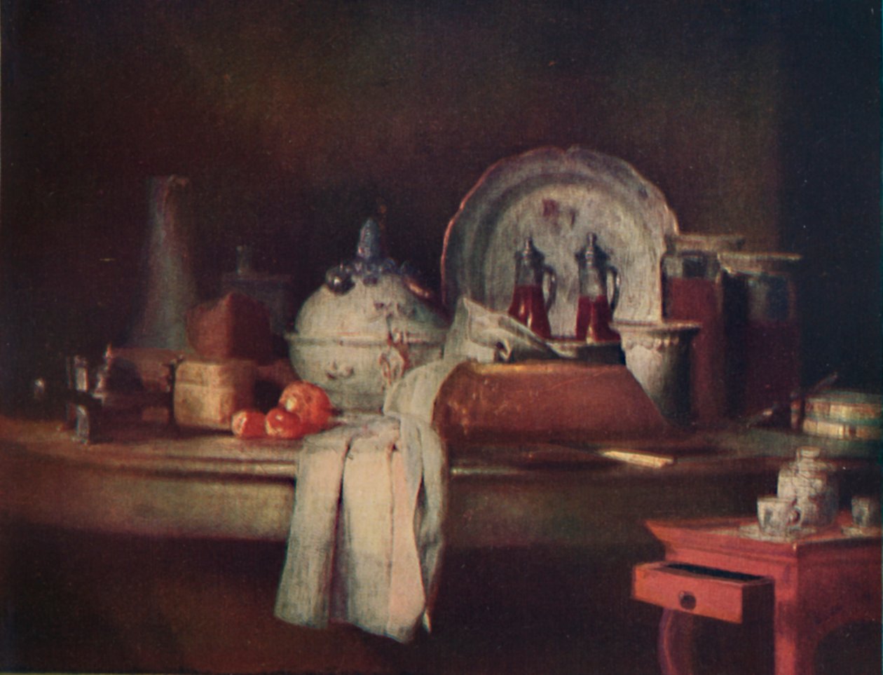 Stilleben, 1700-tallet, 1911 af Jean Baptiste Simeon Chardin