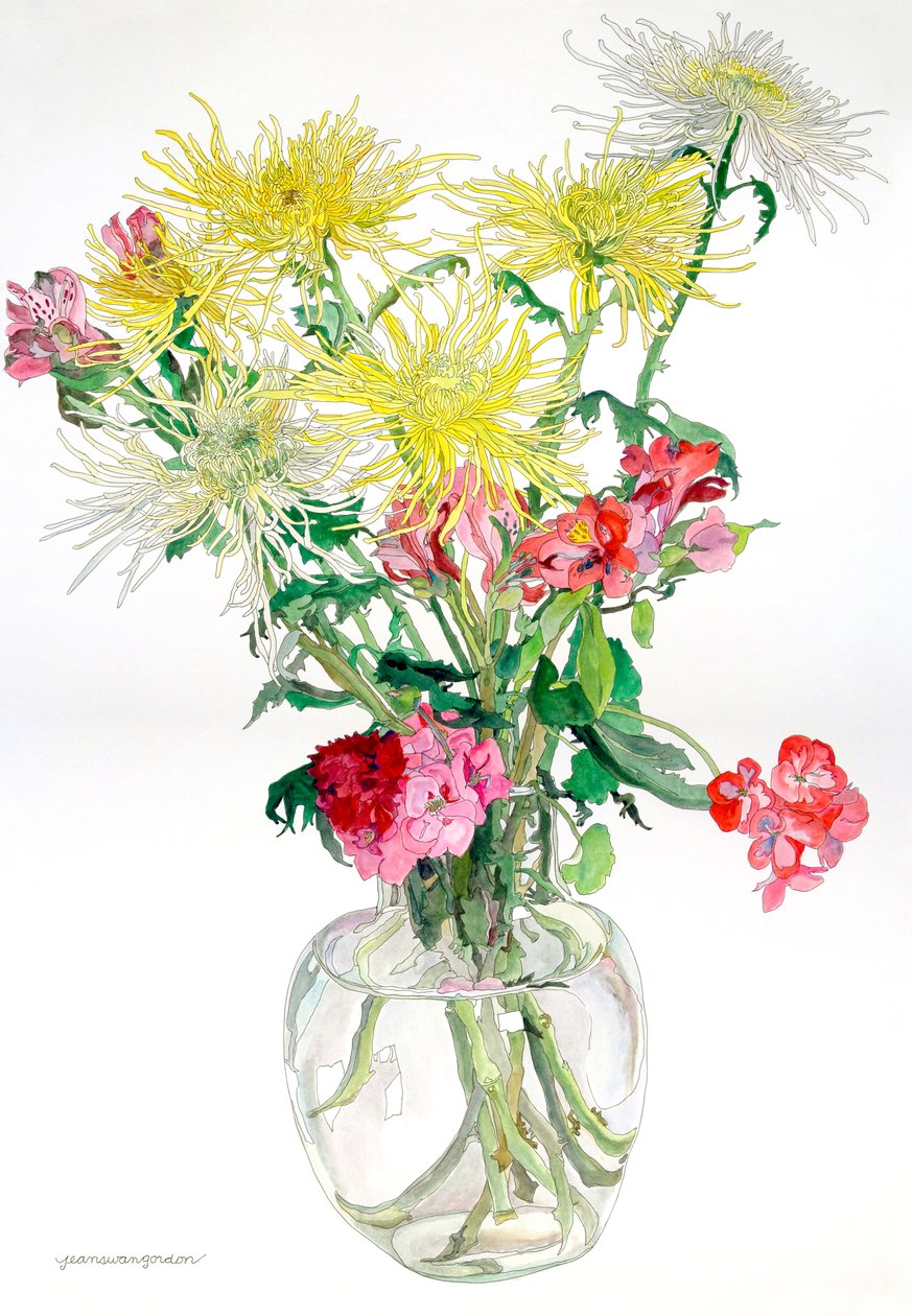 Edderkoppe-mums af Jean Swan Gordon