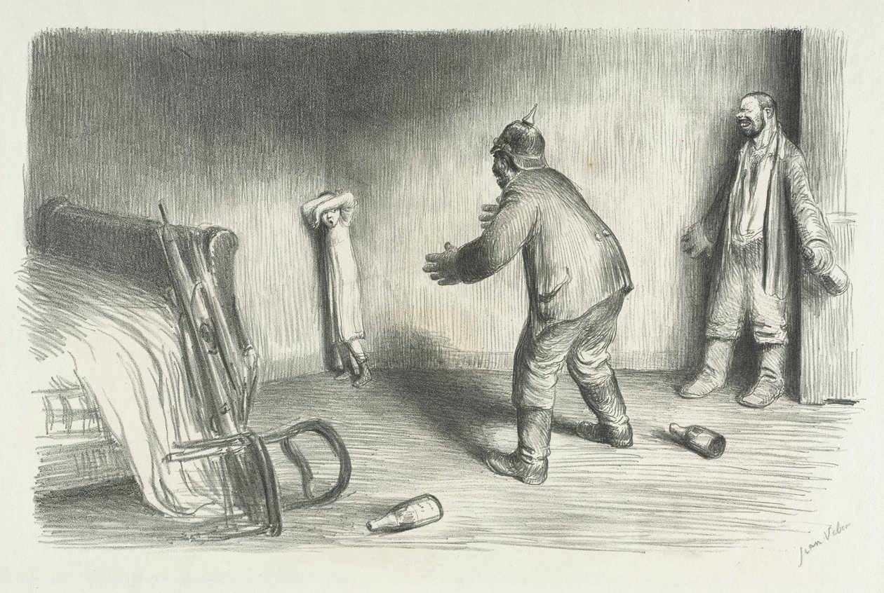 Perdue, 1914. af Jean Veber