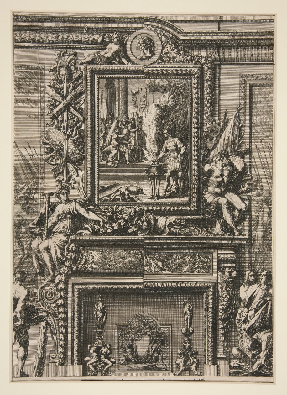Store romerske pejse af Jean le Pautre