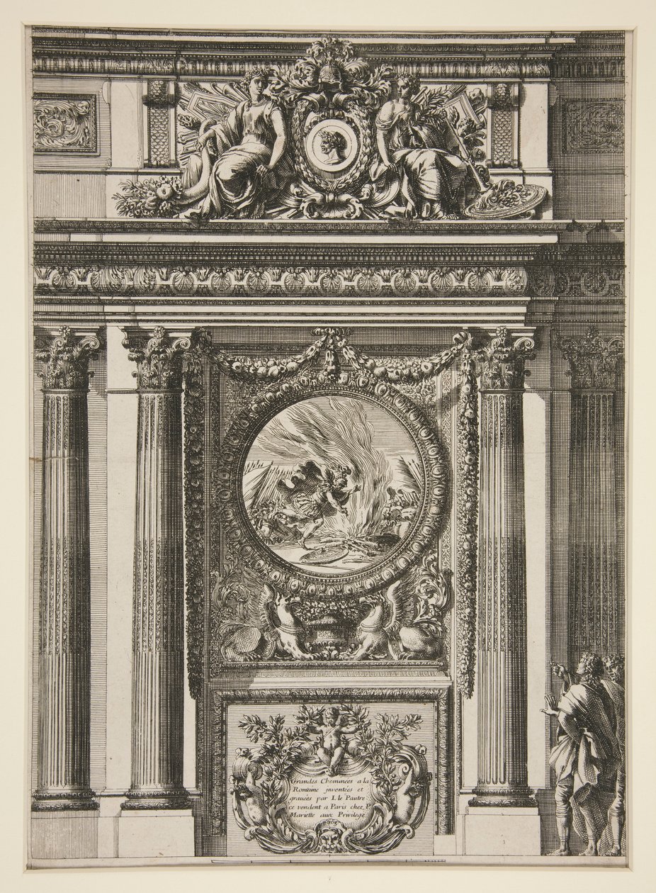 Store romerske pejse af Jean le Pautre