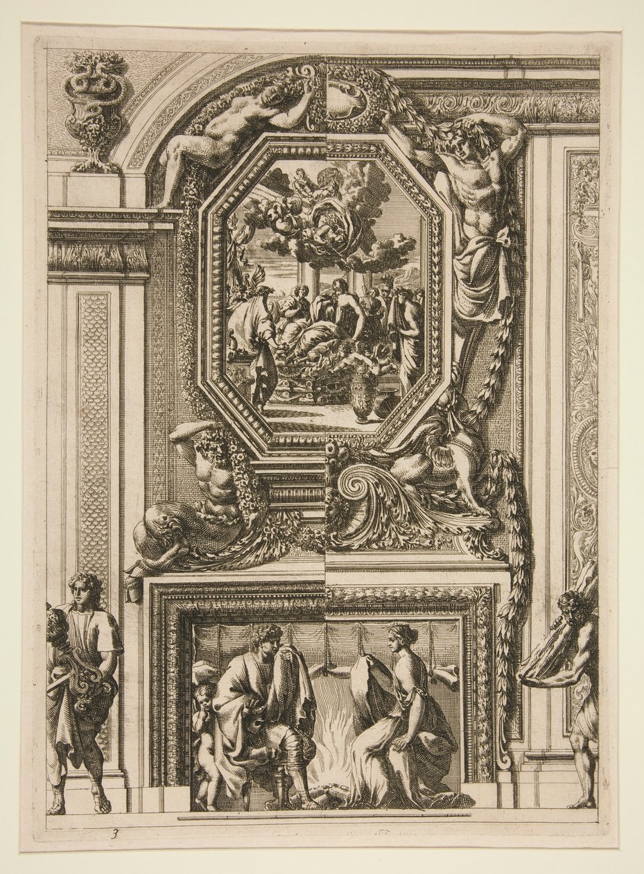 Store romerske pejse af Jean le Pautre