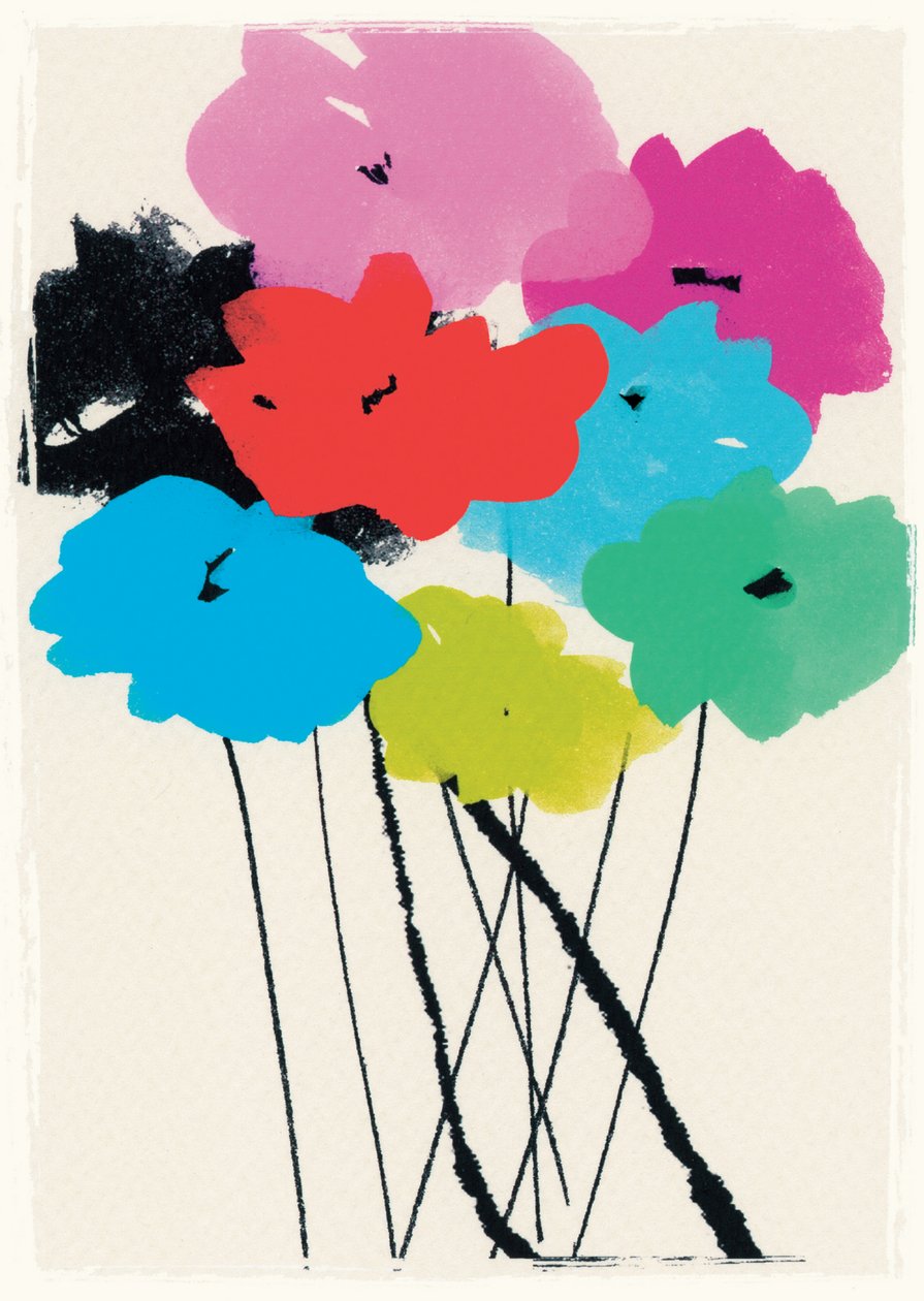 Bright Bunch, 2015 (blandet medier) af Jenny Frean