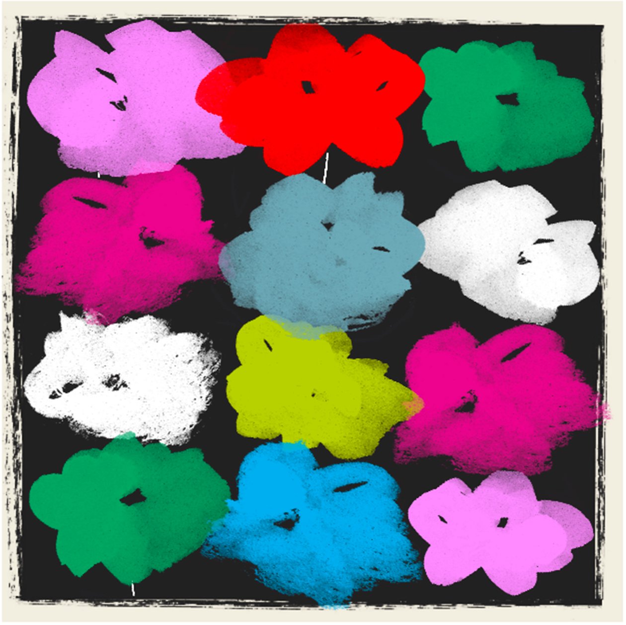 Warhole Blomster af Jenny Frean