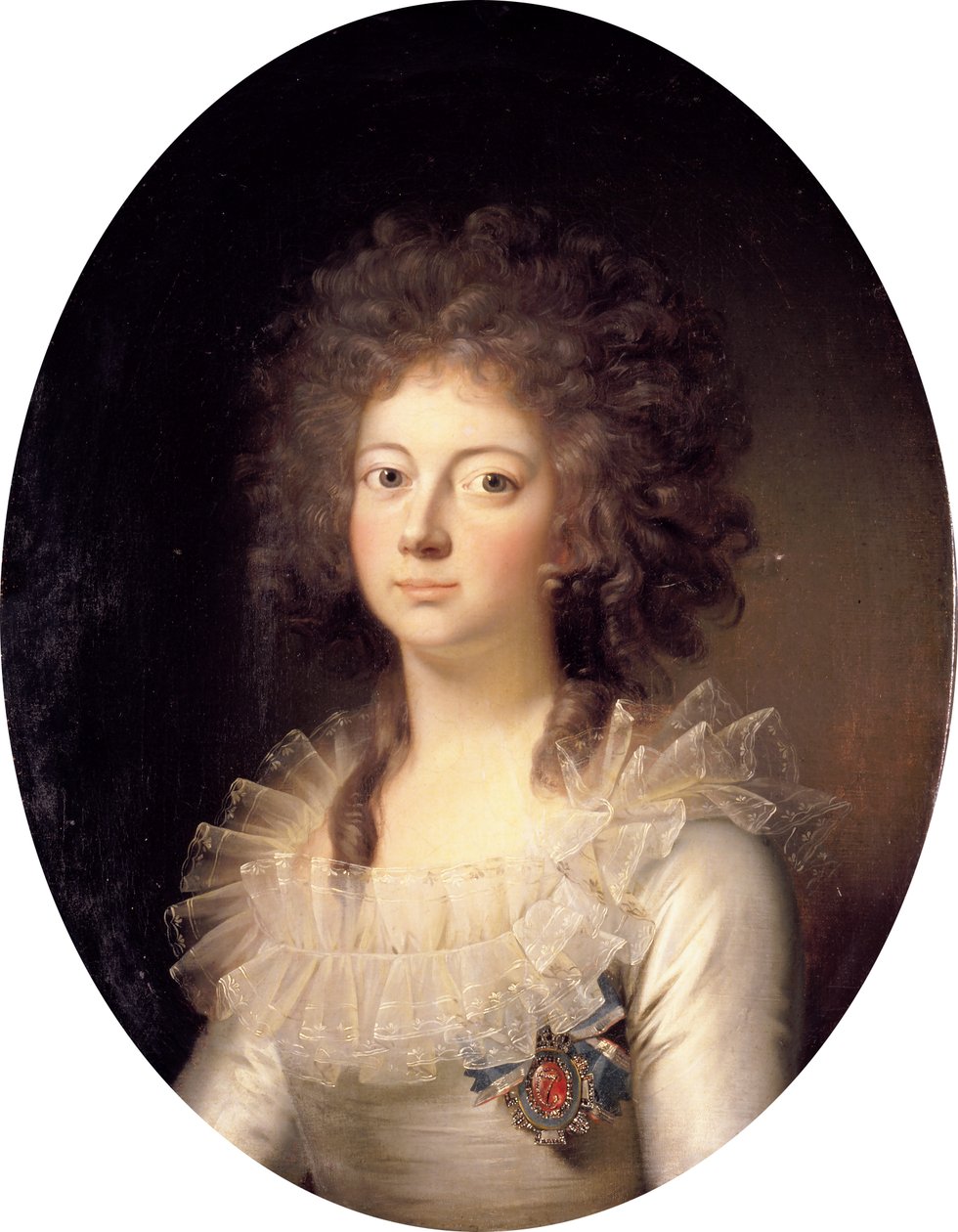 Marie-Sophie-Frederikke2 dronning af Danmark af Jens Juel