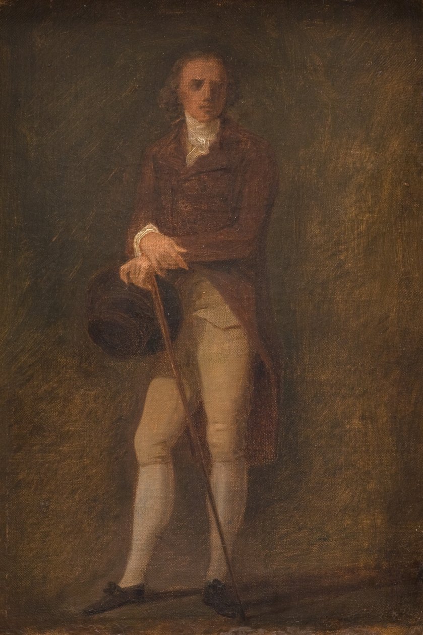 Portrætskitse. Maleren N.A. Abildgaard (?). af Jens Juel