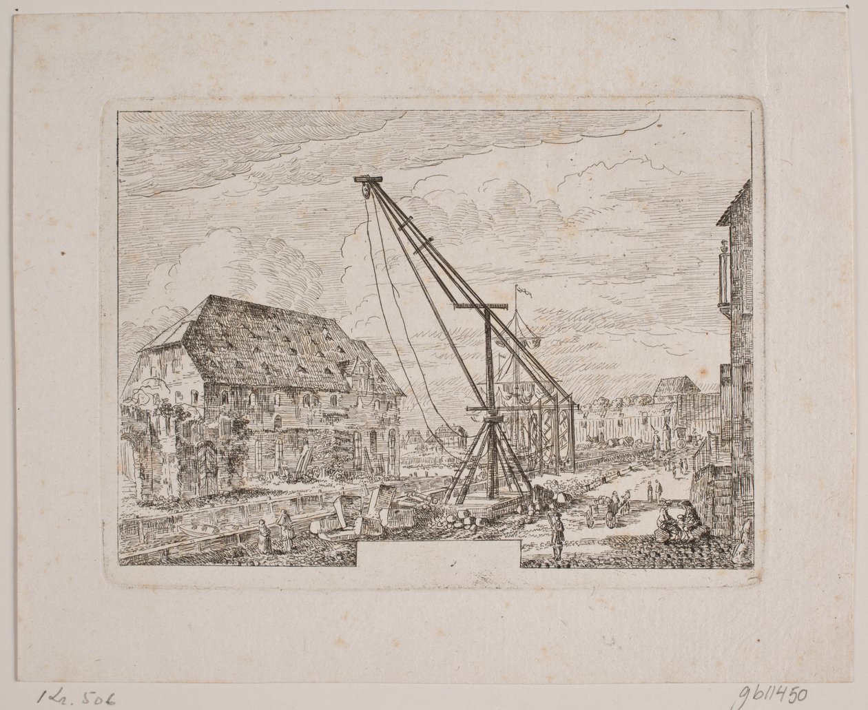 Prospekt i en by af Jens Petersen Lund