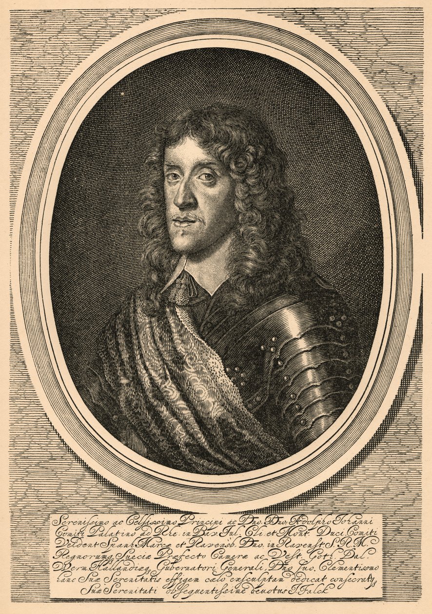 Adolf Johan af Pfalz-Zweibrücken af Jeremias Falck