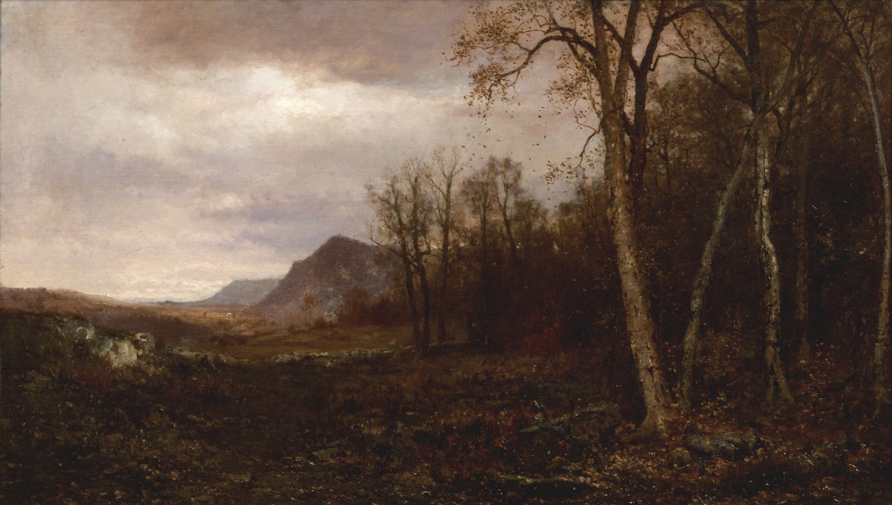 Over The Hills and Far Away, 1878 af Jervis McEntee